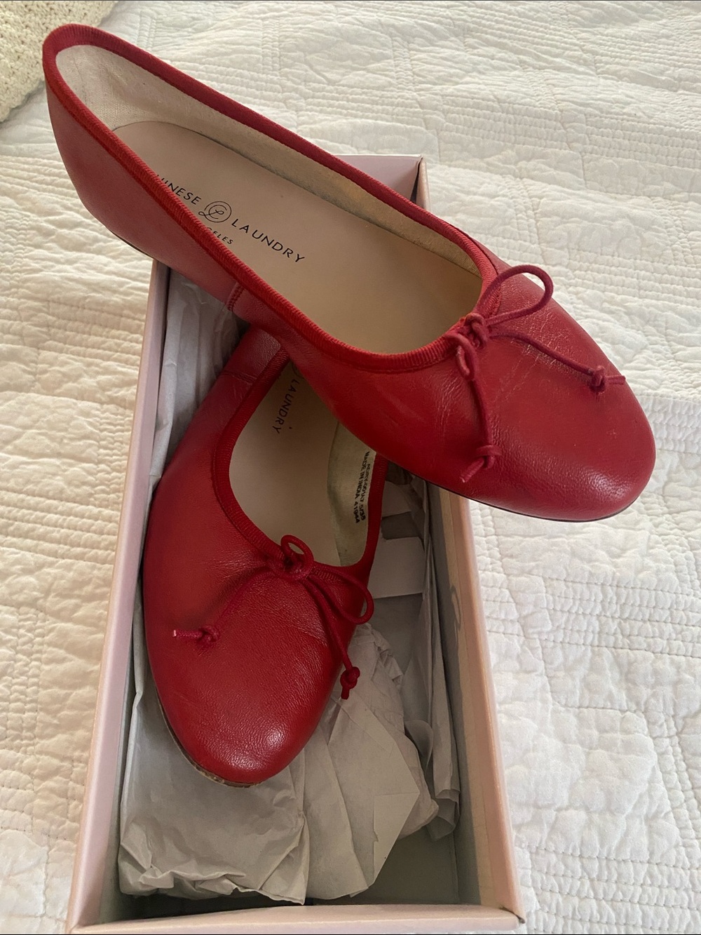 Chinese Laundry Audrey Red Leather - Red